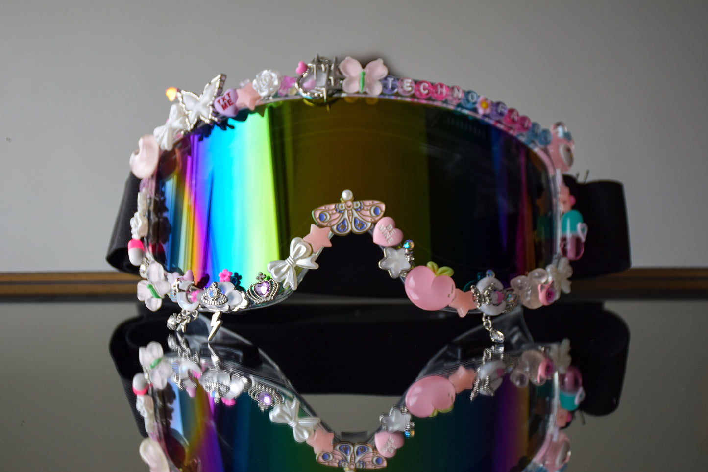 "Moonlit Spark" rave glasses